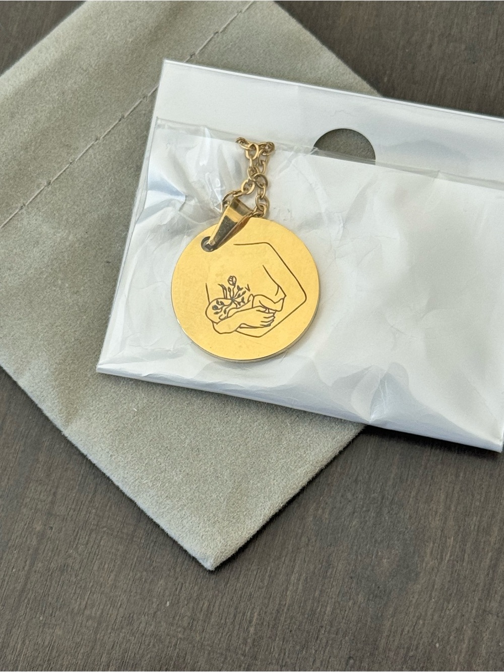 The Little Milk Bar | Milk Maker Gold Necklace - Picture 2 of 4